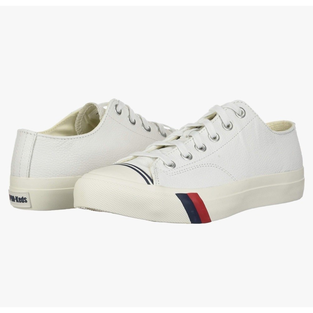 Pro Keds‎ Royal Lo Classic Leather Lace Up Sneaker White Men's Size 5/Women 6.5